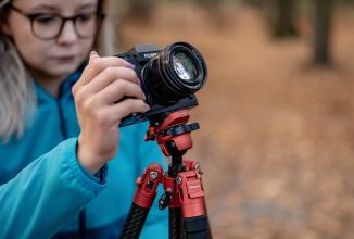 Immagine prodotto Fotopro X Airfly Treppiede in carbonio Oranje (Materiale sintetico)