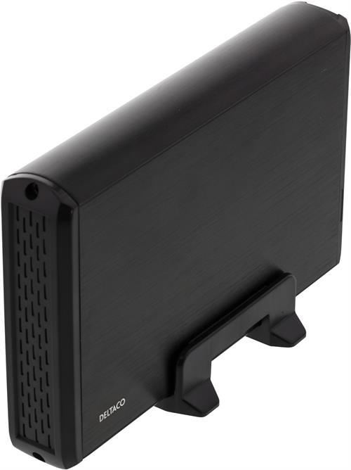 Deltaco HDD case SATA 3.5 "USB 3.0, black (3.5")