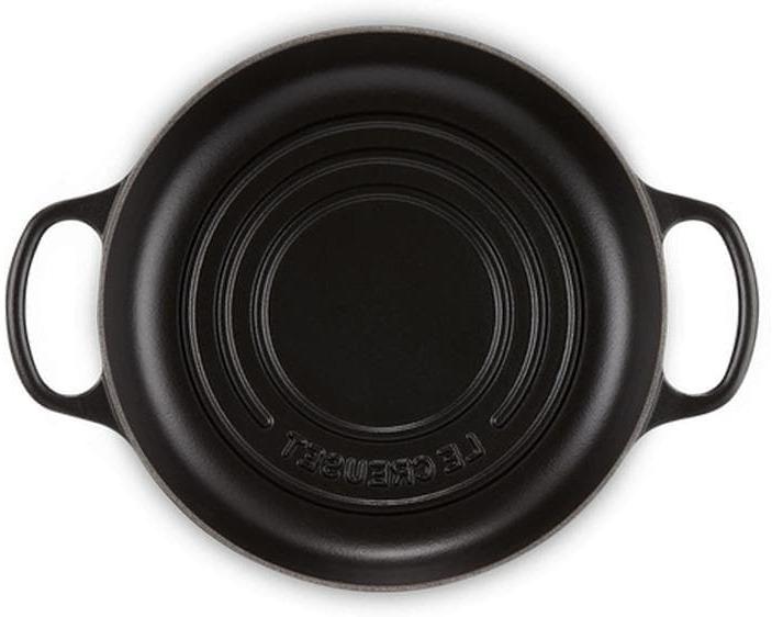 Produktbild Le Creuset Brot Bräter Schwarz (Bräter + Schmortopf, Gusseisen, 24 x 17.60 cm)