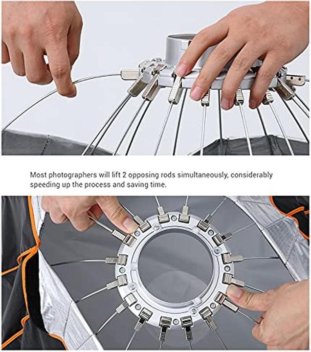 Actual product image Godox Quick Release Parabolic Softbox, 90 cm (Soft boxes, 90 cm)