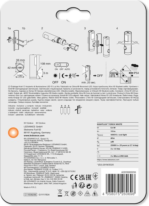 Image du produit Ledvance Torche Nightlux