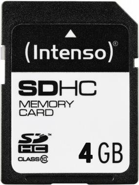 Produktbild Intenso SD Class 10 (4 GB, SDHC, U1)