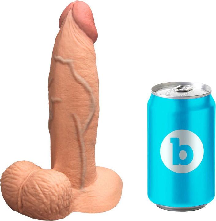 Actual product image Earthly Body B-Vibe Slipskin 7 Inch Girthy