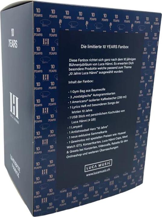 Immagine prodotto Luca Hänni Fanbox 10 anni