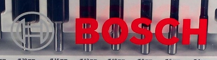 Produktbild Bosch Professional Zubehör 30-teiliges Fräser-Set, 8-mm-Schaft für Handfräsen
