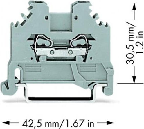 Immagine prodotto Wago 279-101, 4 mm, 42,5 mm, 30,5 mm