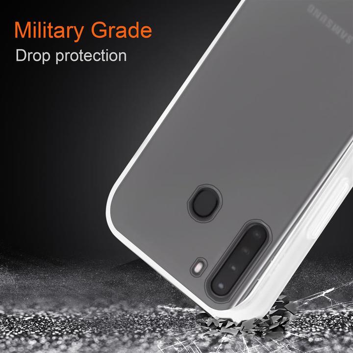 Actual product image Cadorabo Hybrid Matt Cover (Samsung Galaxy A21)