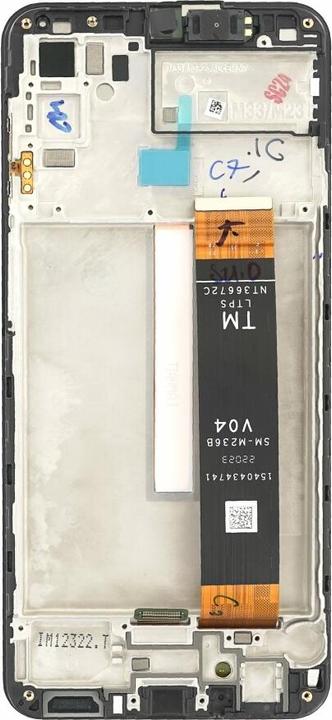 Produktbild Samsung Display Einheit + Rahmen M336 Galaxy M33 5G schwarz GH82-28492A (Display)