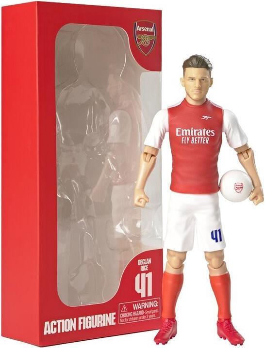 Actual product image Banbo Toys Arsenal Declan Rice Action figure 20cm