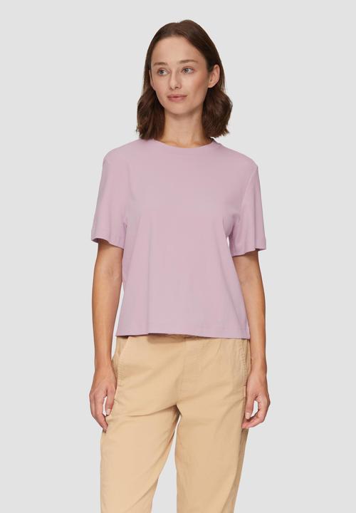 Produktbild S.Oliver T-Shirt Verkürztes T-Shirt mit Crew Neck (46)