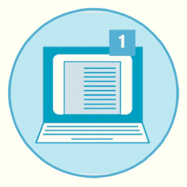 Actual product image Esselte Spacer A4 1/6 MAXI with printing option (100212)