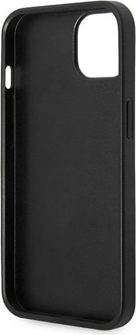 Actual product image Karl Lagerfeld KLHCP14MG2ELS iPhone 14 Plus 6.7" hardcase silver / silver Glitter Plaque Logo (Apple iPhone 14 Plus)
