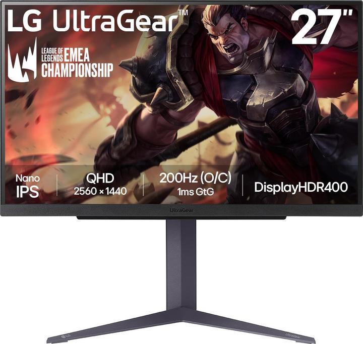 Actual product image LG 27GS85Q-B (2560 x 1440 pixels, 27")