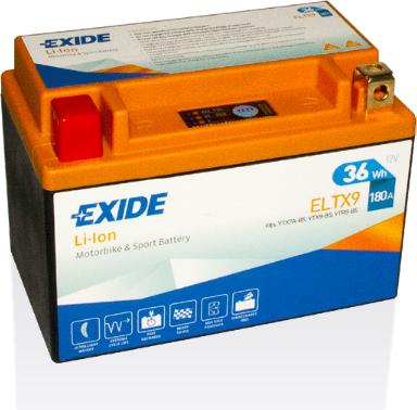Immagine prodotto Exide ELTX9 (3 Ah, 180 A, 12 V)