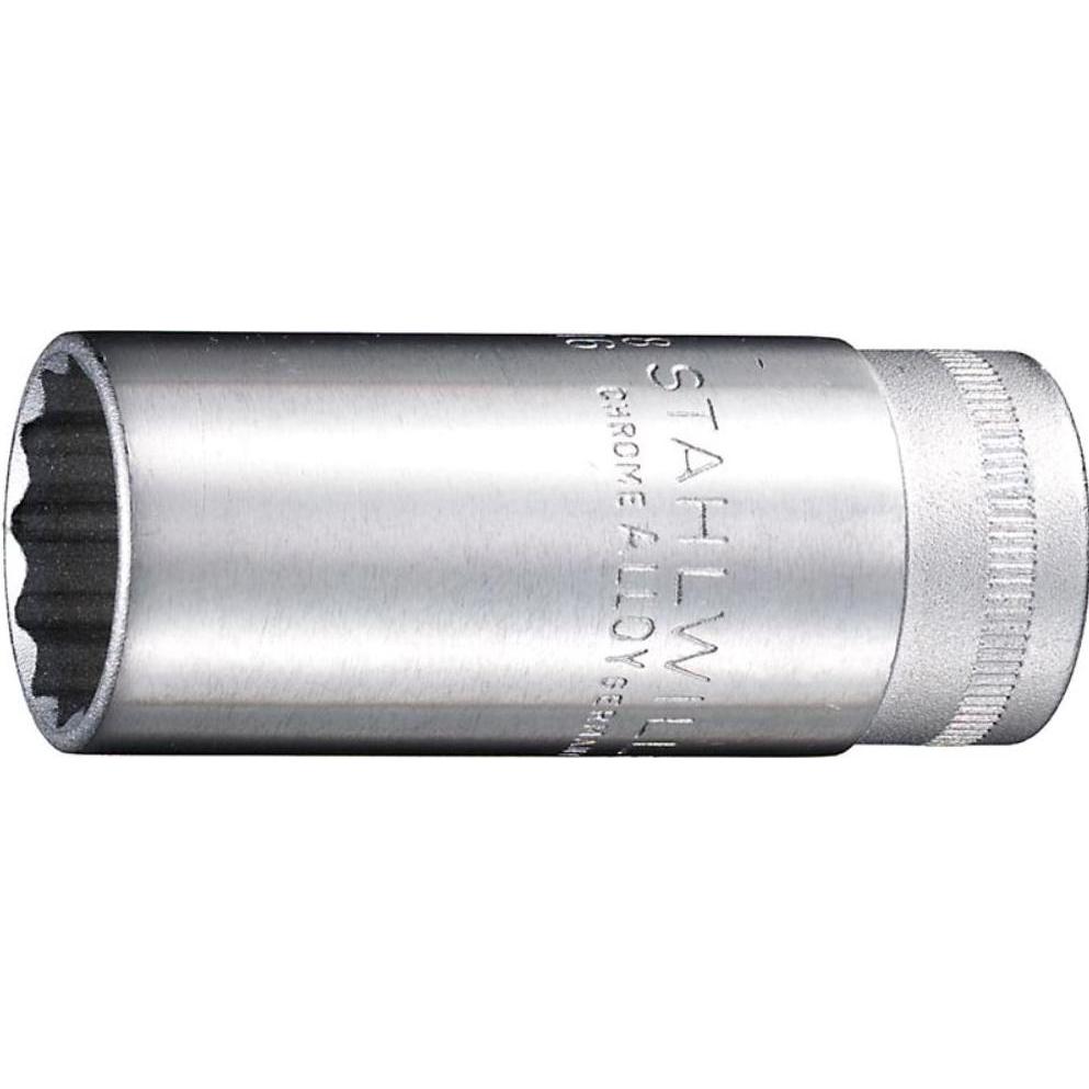Stahlwille, Steckschlüssel + Stecknuss, Doppelsechs-Stckschl ext.tief3/8DRx19mm (19 mm)