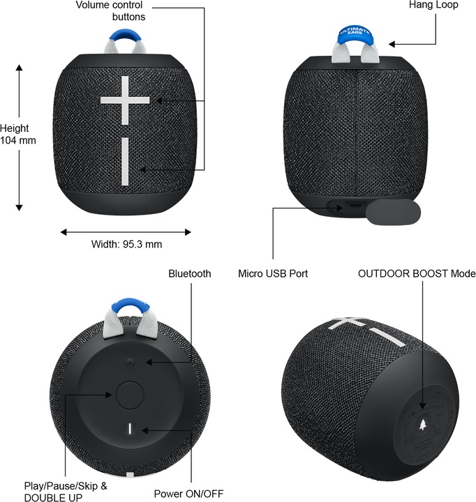 Produktbild UE Wonderboom 2 (13 h, Akkubetrieb)