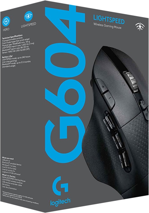 Produktbild Logitech G G604 Lightspeed (Kabellos)
