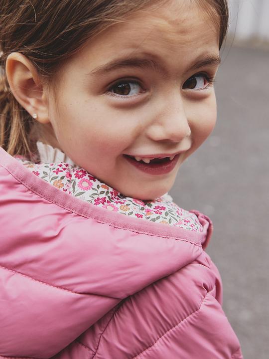 Produktbild Vertbaudet Mädchen Light-Steppjacke mit Kapuze, Recycling-Polyester (158)