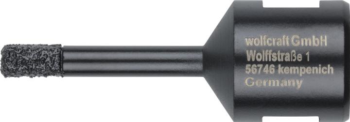 Actual product image wolfcraft 1 diamond-tipped drill bit for WS ø6mm (6 mm)