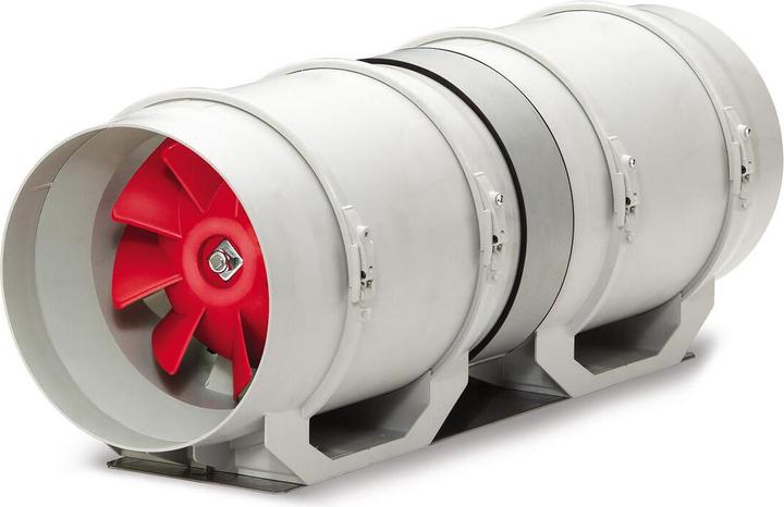 Actual product image Helios HELI MVZ200 Tube fan MultiVent two-stage 1-phase hgr