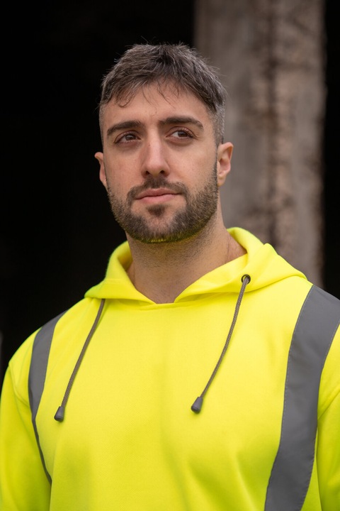 Productafbeelding Korntex Hi-Vis Hoodie (M)
