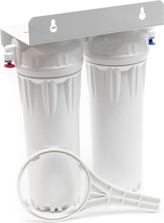 Actual product image Naturewater NW-PR302 double filter sediment filter and active carbon block, faucet, 2.5m pipe