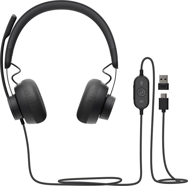 Produktbild Logitech Zone 750 (Kabelgebunden, USB-C)