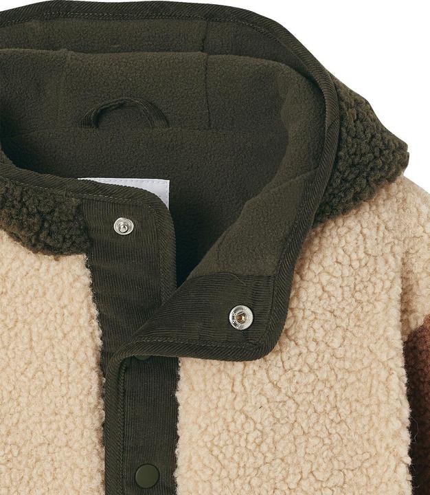 Immagine prodotto Vertbaudet Cappotto per neonati in pile di orsetto con cappuccio (86)