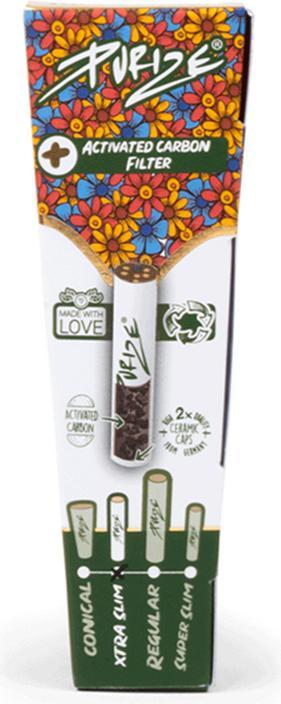 Purize Pre-Rolled Cones XTRA Slim 3 Stück