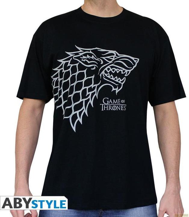 Produktbild ABYstyle GAME OF THRONES - Tshirt Stark man SS black - basic (M)