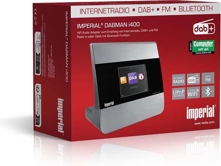 Produktbild Imperial Dabman i400 (Internetradio, DAB+, Bluetooth, WLAN)