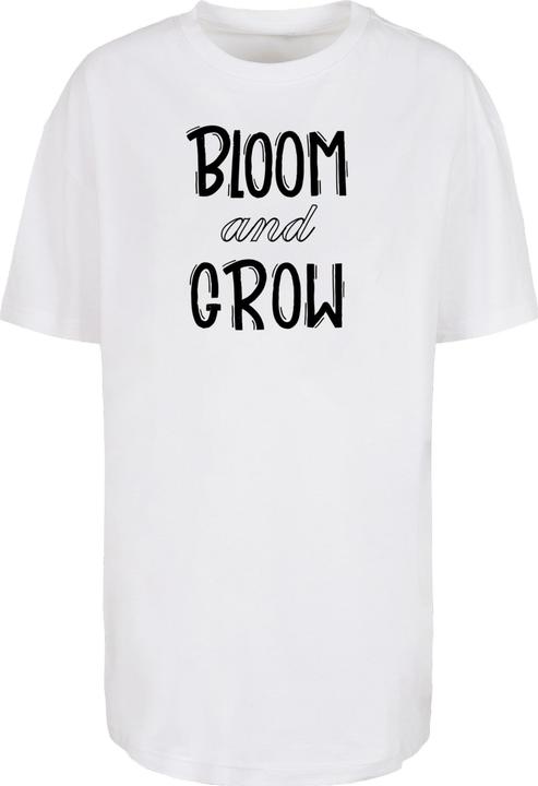 Produktbild Merchcode Ladies Spring - Bloom and grow Oversized Boyfriend Tee - 118709 (S)