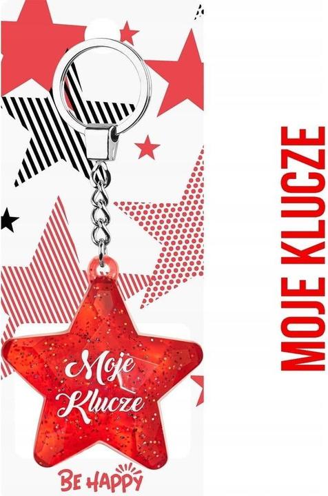 Actual product image Happy Color My Keys Stern-Schlüsselanhänger