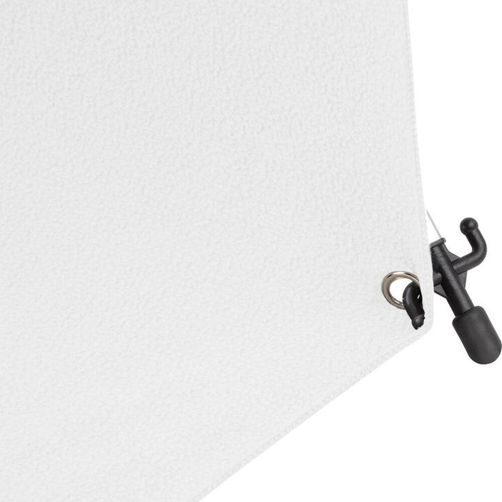 Actual product image Westcott X-Drop Pro - High-Key White (8' x 8') Wrinkle-Resistant Backdrop Kit, 2.4x2.4m (240 cm, 240 cm)