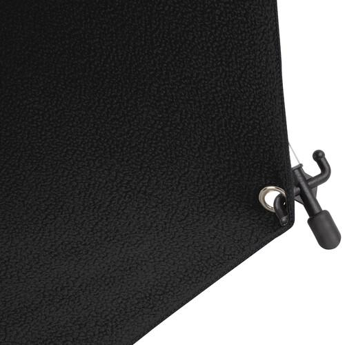 Actual product image Westcott X-Drop Pro - Rich Black (8' x 8') Kit (240 cm, 240 cm)