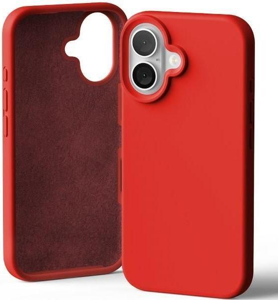 Immagine prodotto Silicone iPhone 16 6.1" czerwony/rosso (Apple iPhone 16)
