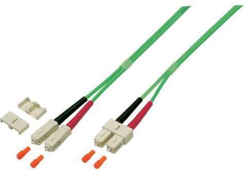 Produktbild MicroConnect SC/UPC-SC/UPC 0.5m OM5 (CAT7, 0.50 m)