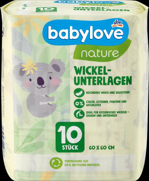 Produktbild dm babylove Wickelunterlagen