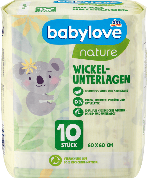 Actual product image dm babylove Changing pads