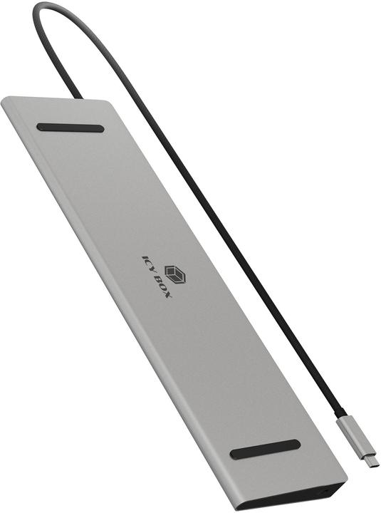 Actual product image Icy Box IB-DK2106a-CPD (USB-C, 7 Ports)