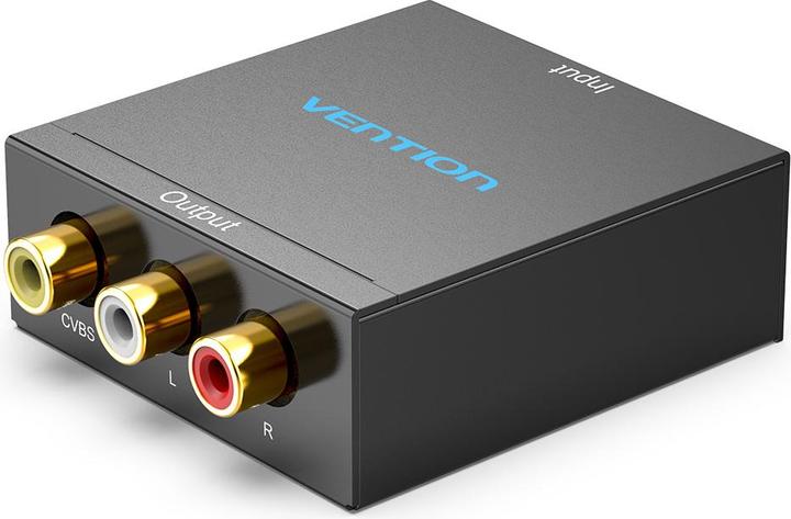 Vention HDMI to RCA Converter Black Metal Type
