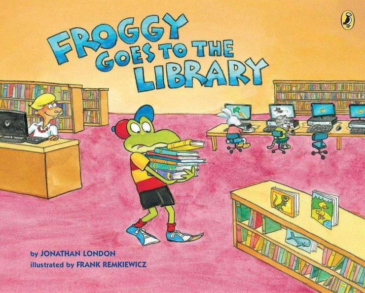 Produktbild Froggy Goes to the Library (Englisch, Frank Remkiewicz, Jonathan London, 2017)