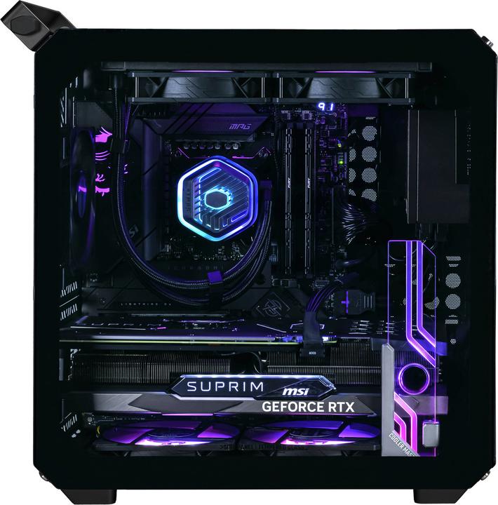 Actual product image Cooler Master Qube 500 Flatpack (mATX, ITX, E-ATX, ATX)