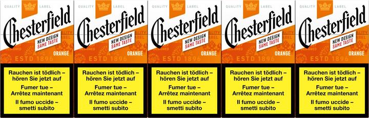 Actual product image Chesterfield Orange Box (10 pcs.)