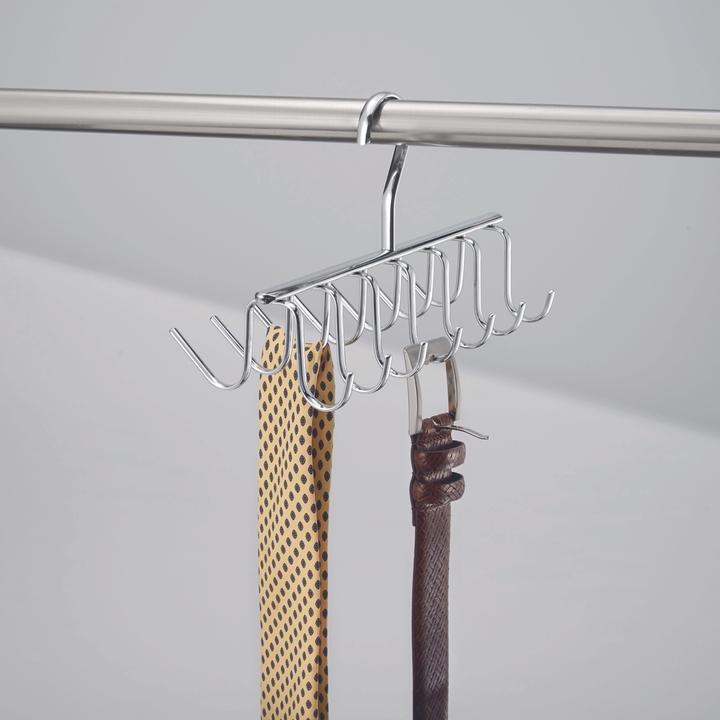 Immagine prodotto iDesign Porta cravatte e cinture cromato (16 x)