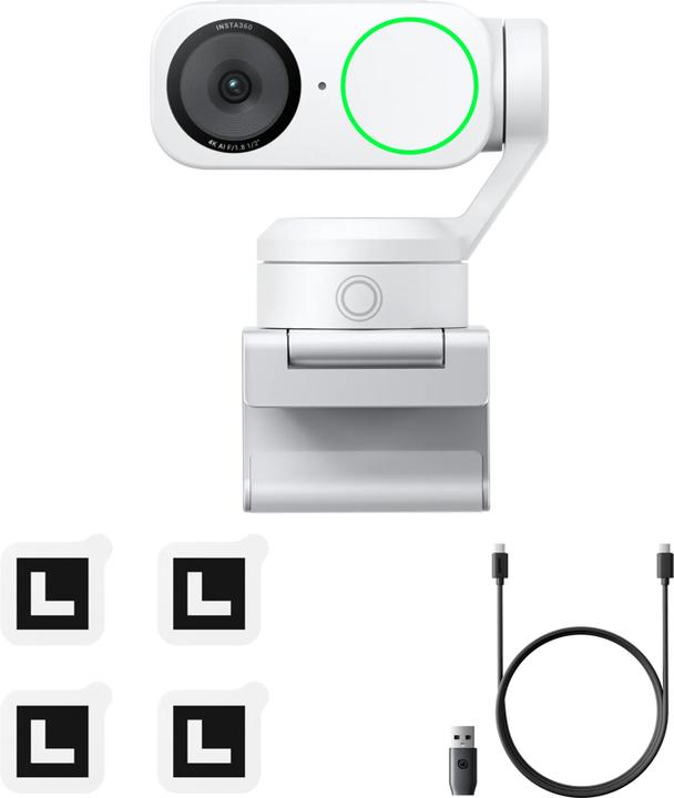Actual product image Insta360 Link 2 Standard Edition - Arctic White (8 Mpx)