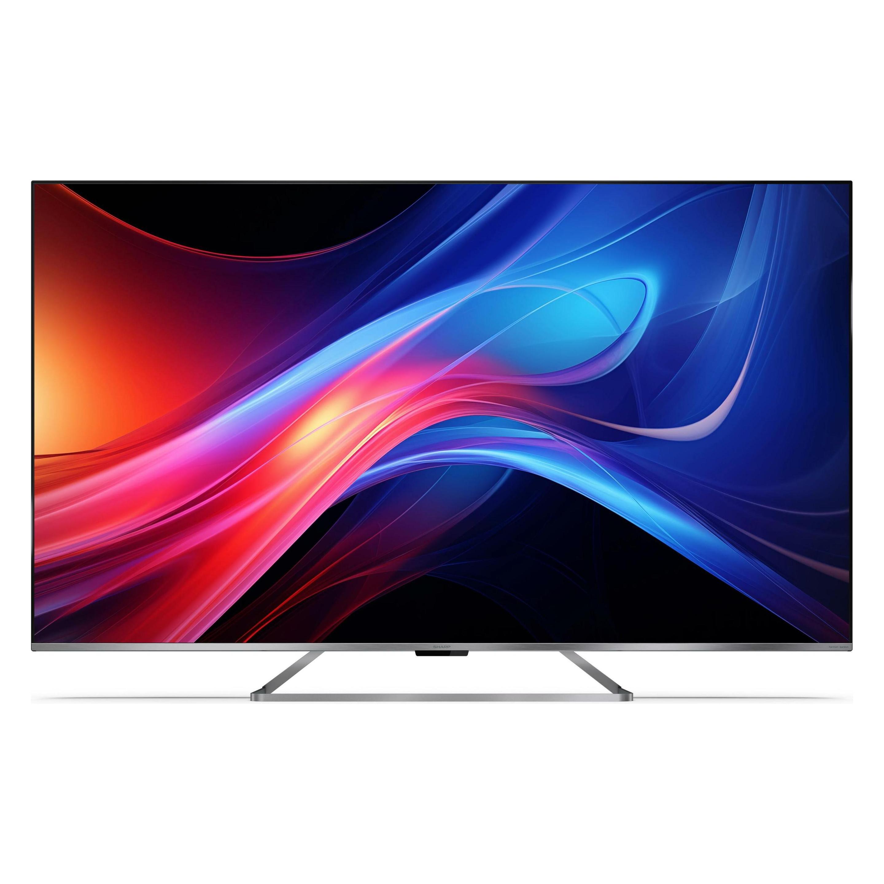 Sharp 75GP7265E (75", Qled, 4K, 2025), Tv, Silber