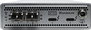 Actual product image ATTO ThunderLink TLNS-3102-D00 TB3
