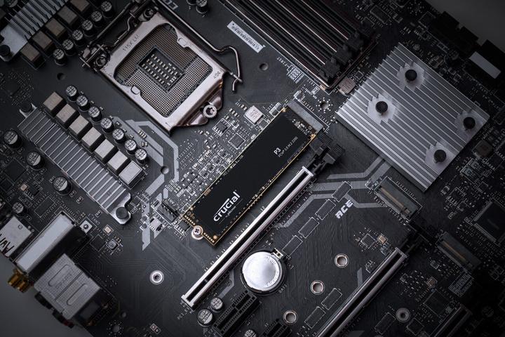 Image du produit Crucial P3 (4000 Go, M.2 2280)