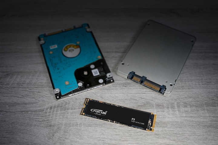 Actual product image Crucial P3 (4000 GB, M.2 2280)